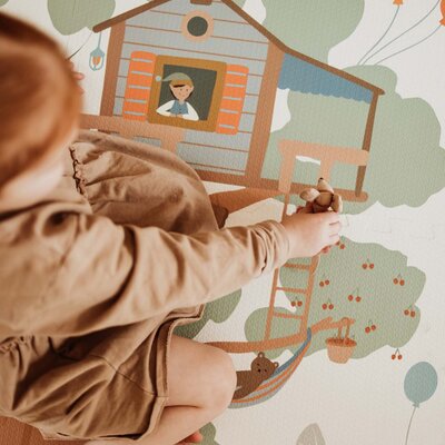 Tiloo - Puzzelmat EEVAA - 6 tegels Treehouse (120 x 180 cm) Tiloo - Puzzelmat EEVAA - 6 tegels Treehouse (120 x 180 cm)
