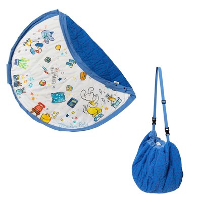 Noomad - Opbergzak - Speelmat Baby Soft - organic cotton - 120 cm Puce & Pilou by Moulin Roty Noomad - Opbergzak - Speelmat Baby Soft - organic cotton - 120 cm Puce & Pilou by Moulin Roty