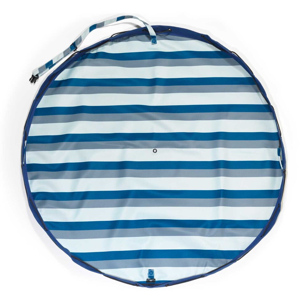 Noomad - Opbergzak - Outdoor - 140 cm Blue/green stripes Noomad - Opbergzak - Outdoor - 140 cm Blue/green stripes