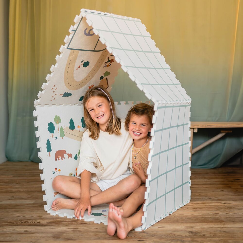 Tiloo - Puzzelmat EEVAA - 6 tegels Hopscotch (120 x 180 cm - 6 tiles) Tiloo - Puzzelmat EEVAA - 6 tegels Hopscotch (120 x 180 cm - 6 tiles)