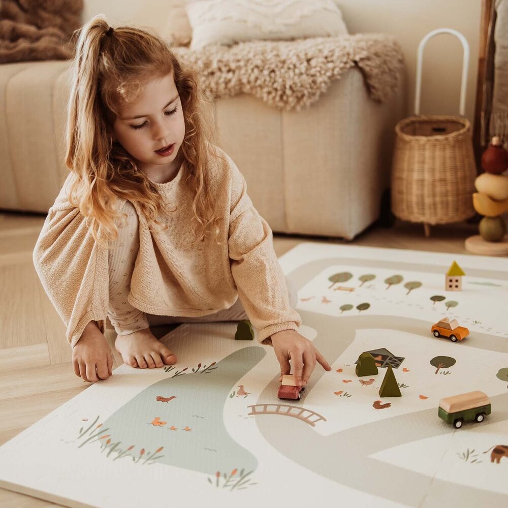 Tiloo - Puzzelmat EEVAA - 6 tegels Farm (120 x 180 cm) Tiloo - Puzzelmat EEVAA - 6 tegels Farm (120 x 180 cm)