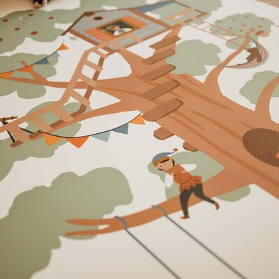 Tiloo - Puzzelmat EEVAA - 6 tegels Treehouse (120 x 180 cm) Tiloo - Puzzelmat EEVAA - 6 tegels Treehouse (120 x 180 cm)