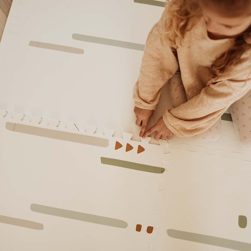 Tiloo - Puzzelmat EEVAA - 6 tegels Farm (120 x 180 cm)