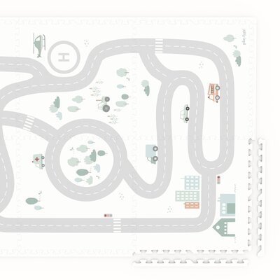 Tiloo - Puzzelmat EEVAA - 6 tegels Road (120 x 180 cm) Tiloo - Puzzelmat EEVAA - 6 tegels Road (120 x 180 cm)