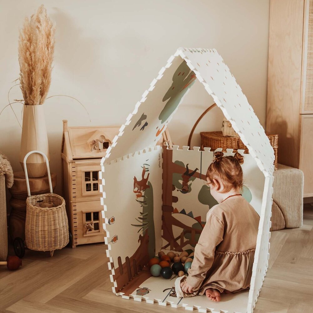 Tiloo - Puzzelmat EEVAA - 6 tegels Treehouse (120 x 180 cm) Tiloo - Puzzelmat EEVAA - 6 tegels Treehouse (120 x 180 cm)