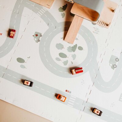 Tiloo - Puzzelmat EEVAA - 6 tegels Road (120 x 180 cm) Tiloo - Puzzelmat EEVAA - 6 tegels Road (120 x 180 cm)