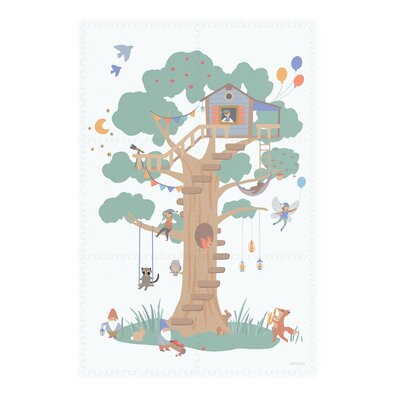 Tiloo - Puzzelmat EEVAA - 6 tegels Treehouse (120 x 180 cm) Tiloo - Puzzelmat EEVAA - 6 tegels Treehouse (120 x 180 cm)