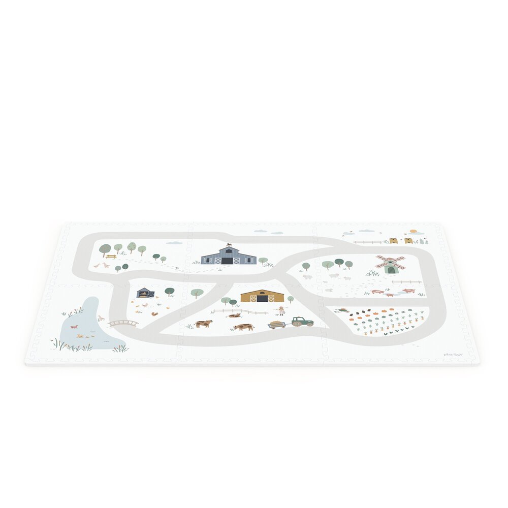 Tiloo - Puzzelmat EEVAA - 6 tegels Farm (120 x 180 cm) Tiloo - Puzzelmat EEVAA - 6 tegels Farm (120 x 180 cm)