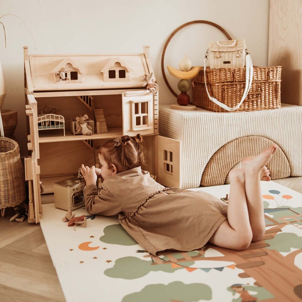 Tiloo - Puzzelmat EEVAA - 6 tegels Treehouse (120 x 180 cm) Tiloo - Puzzelmat EEVAA - 6 tegels Treehouse (120 x 180 cm)