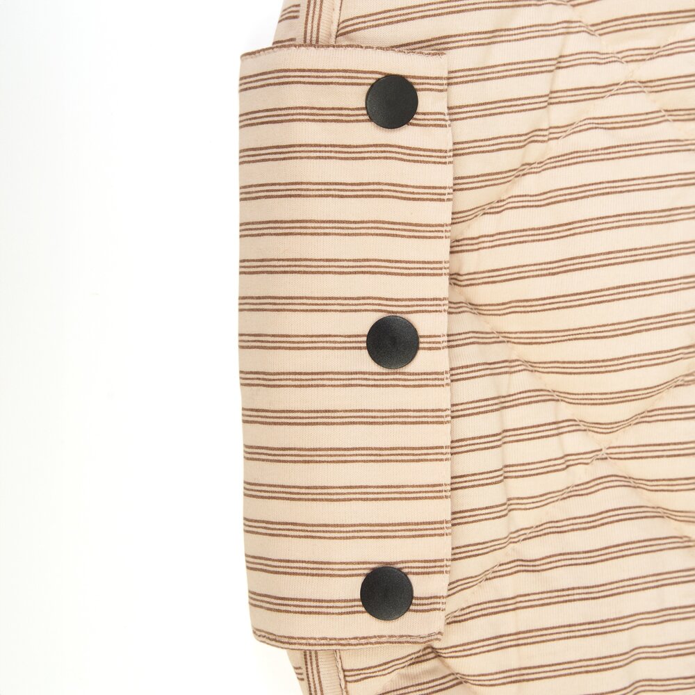 Noomad - Opbergzak - Speelmat Baby Soft - organic cotton - 120 cm Stripes brown Noomad - Opbergzak - Speelmat Baby Soft - organic cotton - 120 cm Stripes brown