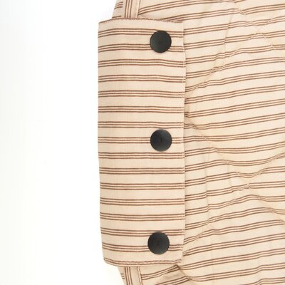 Noomad - Opbergzak - Speelmat Baby Soft - organic cotton - 120 cm Stripes brown Noomad - Opbergzak - Speelmat Baby Soft - organic cotton - 120 cm Stripes brown
