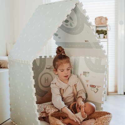 Tiloo - Puzzelmat EEVAA - 6 tegels Road (120 x 180 cm)