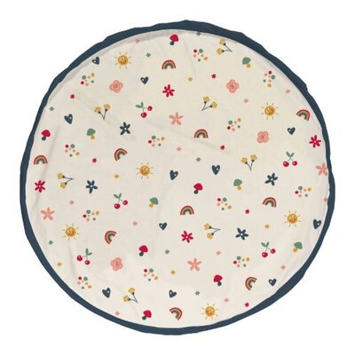 Noomad - Opbergzak - Speelmat single print - 140cm funny days