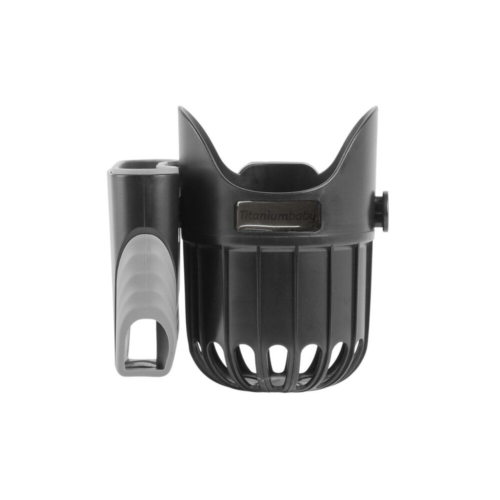 2 in 1 Stroller Cup & Phone Holder Antislip Velcro 2 in 1 Stroller Cup & Phone Holder Antislip Velcro
