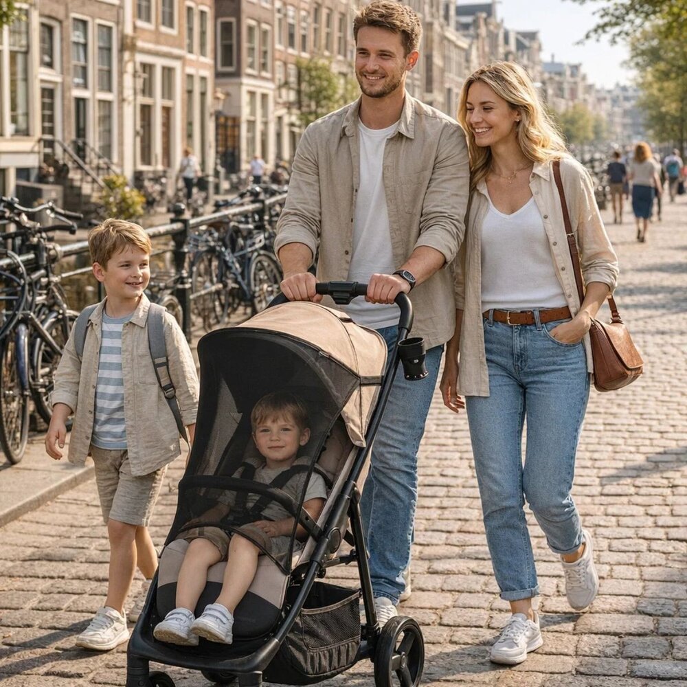 Shadie Stroller Sunshade Truffle Brown Shadie Stroller Sunshade Truffle Brown