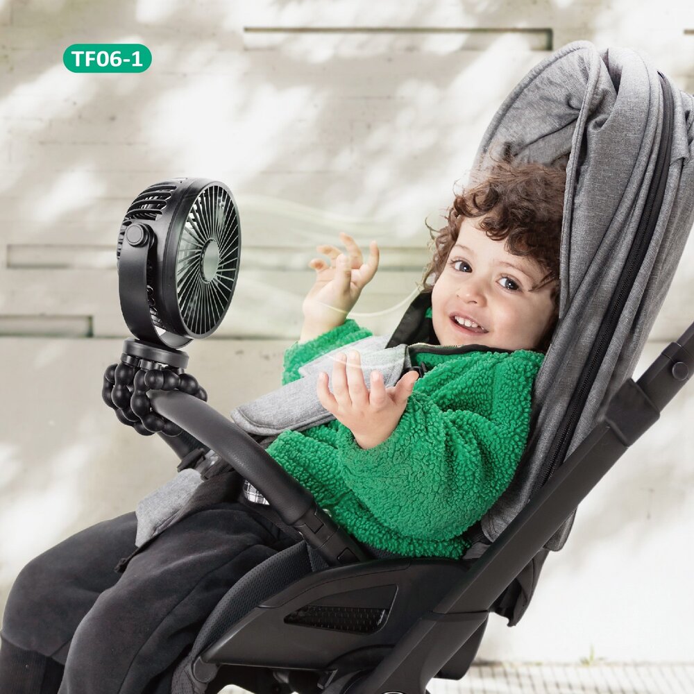 Ventilator kinderwagen Zwart Ventilator kinderwagen Zwart