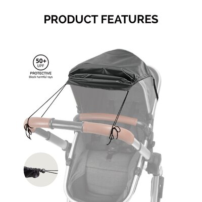 Zonnescherm voor kinderwagen/buggy