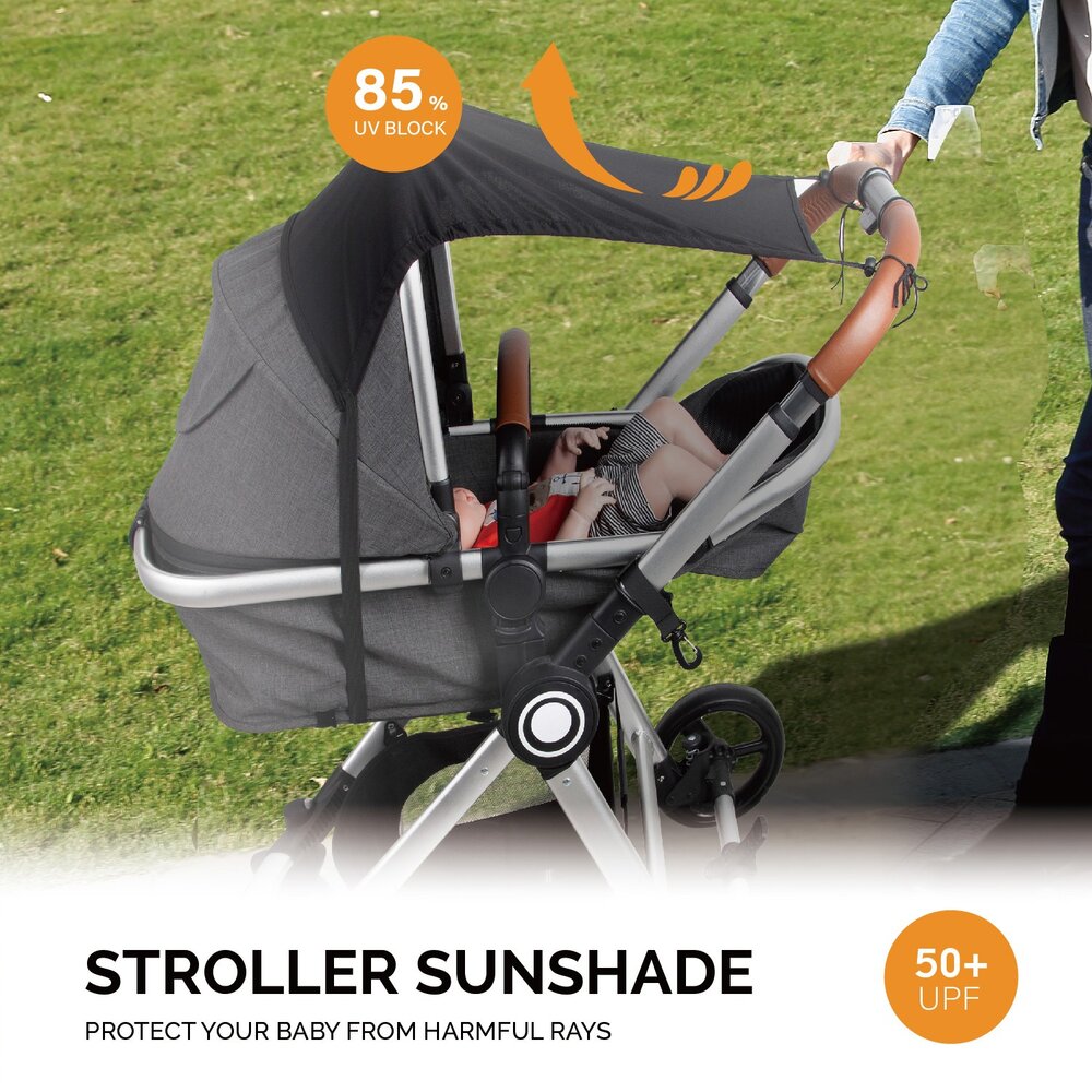 Zonnescherm voor kinderwagen/buggy