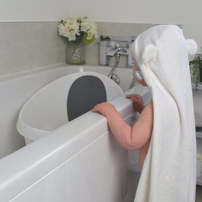 Badcape met oortjes White