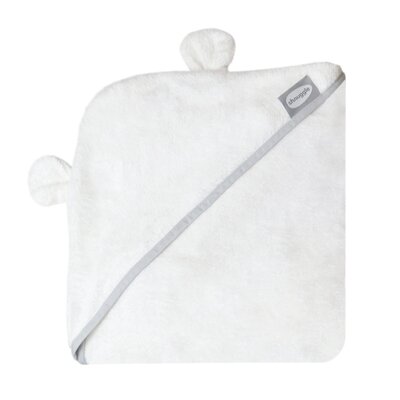 Badcape met oortjes White