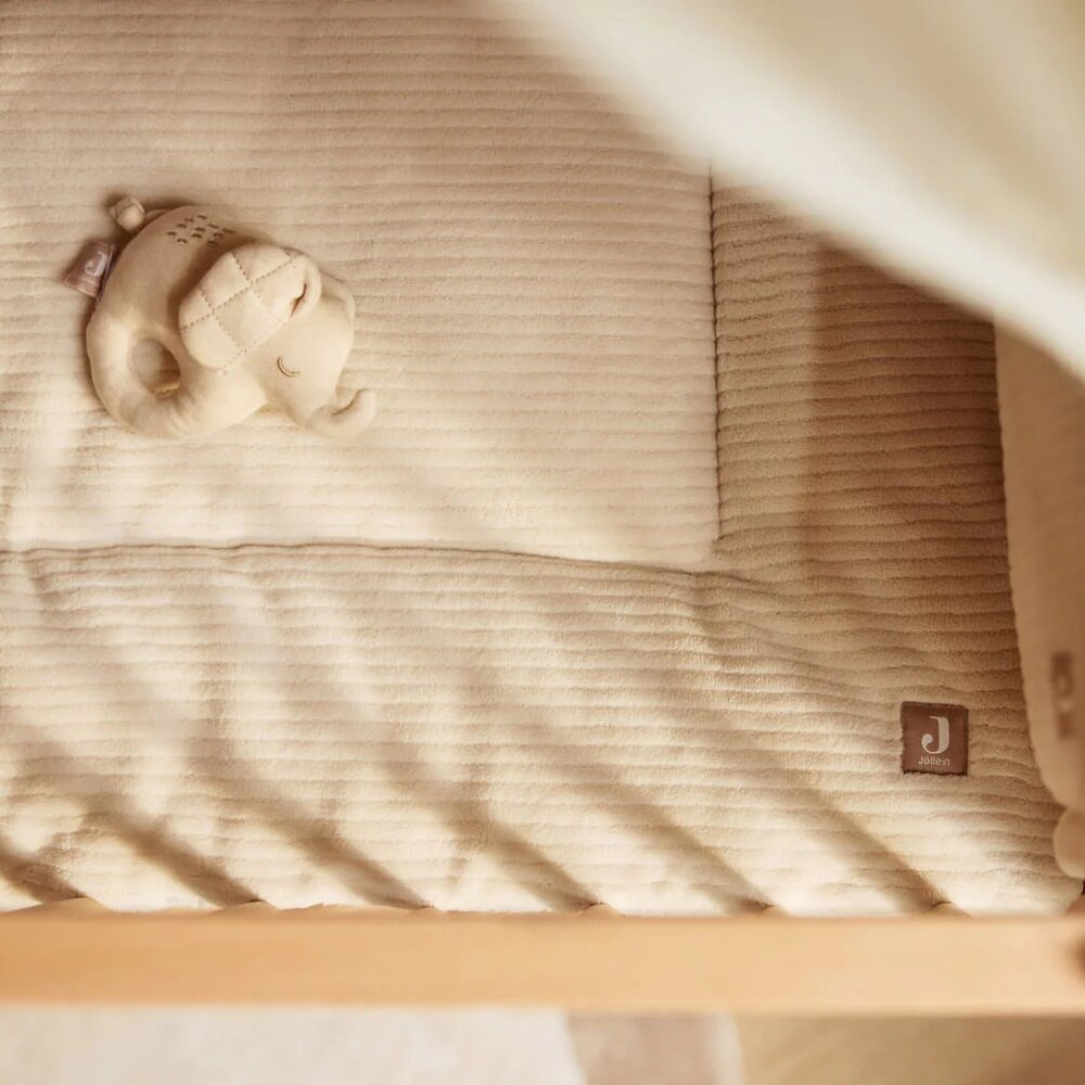 Boxkleed 75x95cm Cloudy Rib Oatmeal Boxkleed 75x95cm Cloudy Rib Oatmeal