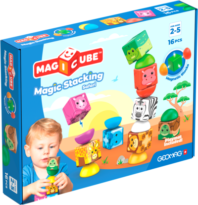 Geomag Magicube blocks Safari