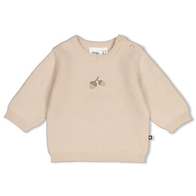Sweater gebreid - The Knits Zand Beige Sweater gebreid - The Knits Zand Beige