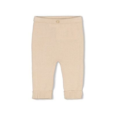 Broek gebreid - The Knits Zand Beige