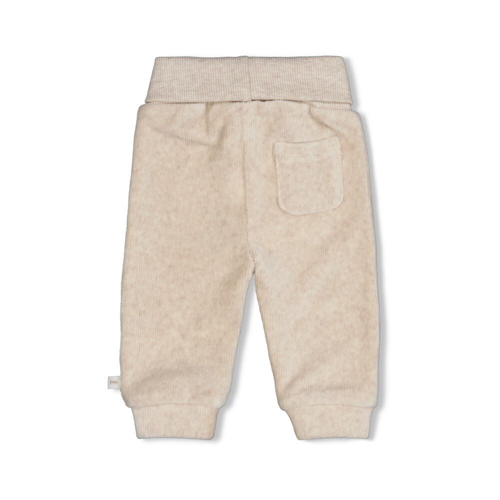 Broek velours rib - The Cuddle Company Taupe melange Broek velours rib - The Cuddle Company Taupe melange