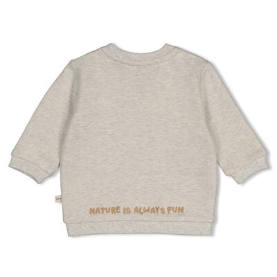 Sweater - Tiny Timber Tales Grijs melange