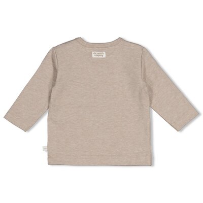 Longsleeve - The Cuddle Company Bruin melange Longsleeve - The Cuddle Company Bruin melange