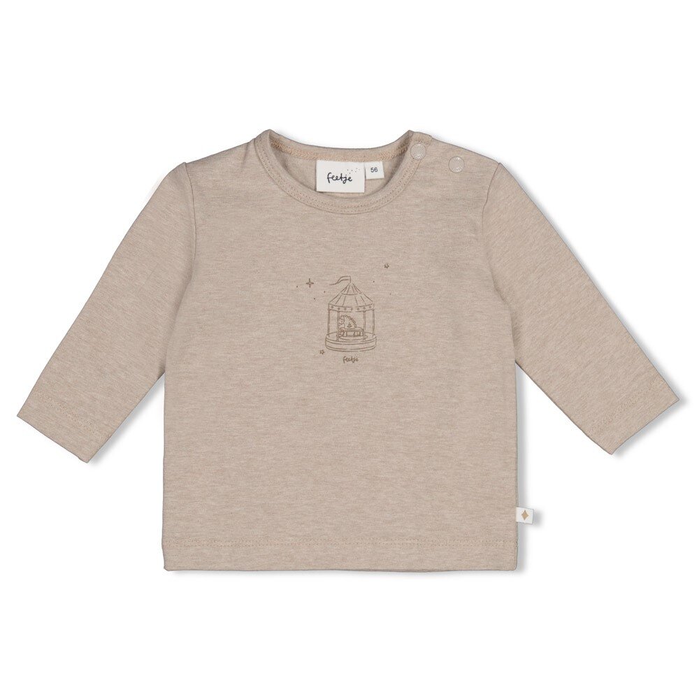 Longsleeve - The Cuddle Company Bruin melange Longsleeve - The Cuddle Company Bruin melange