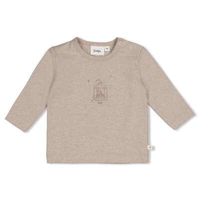 Longsleeve - The Cuddle Company Bruin melange Longsleeve - The Cuddle Company Bruin melange