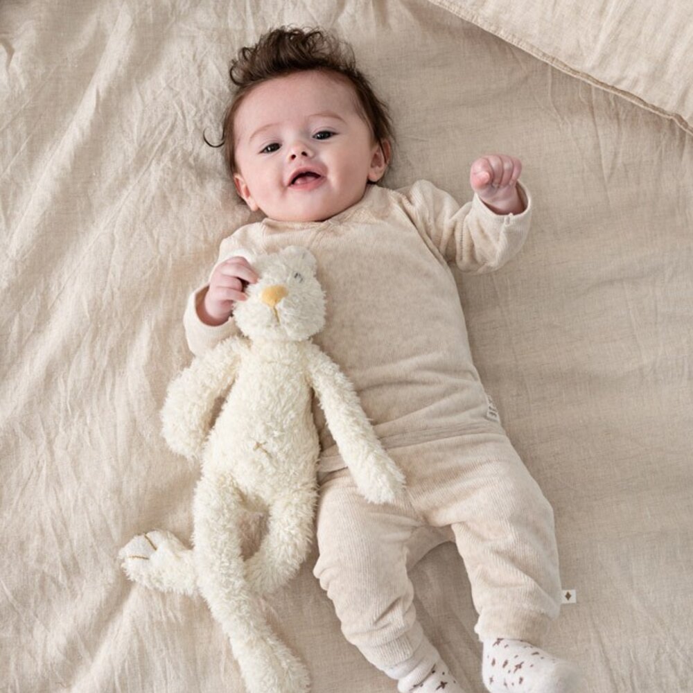 Broek velours rib - The Cuddle Company Taupe melange Broek velours rib - The Cuddle Company Taupe melange