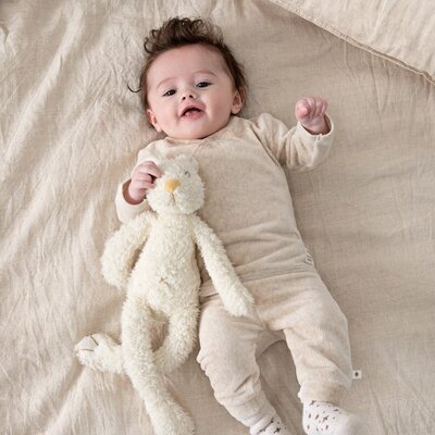 Broek velours rib - The Cuddle Company Taupe melange Broek velours rib - The Cuddle Company Taupe melange