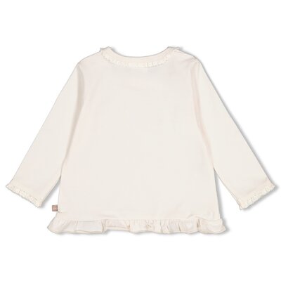 Longsleeve ruches - My Little Love Offwhite Longsleeve ruches - My Little Love Offwhite