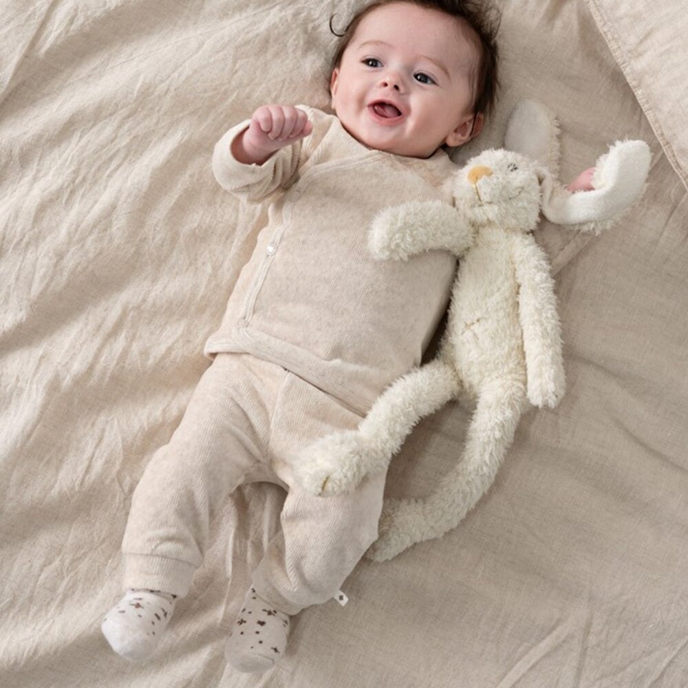 Broek velours rib - The Cuddle Company Taupe melange Broek velours rib - The Cuddle Company Taupe melange