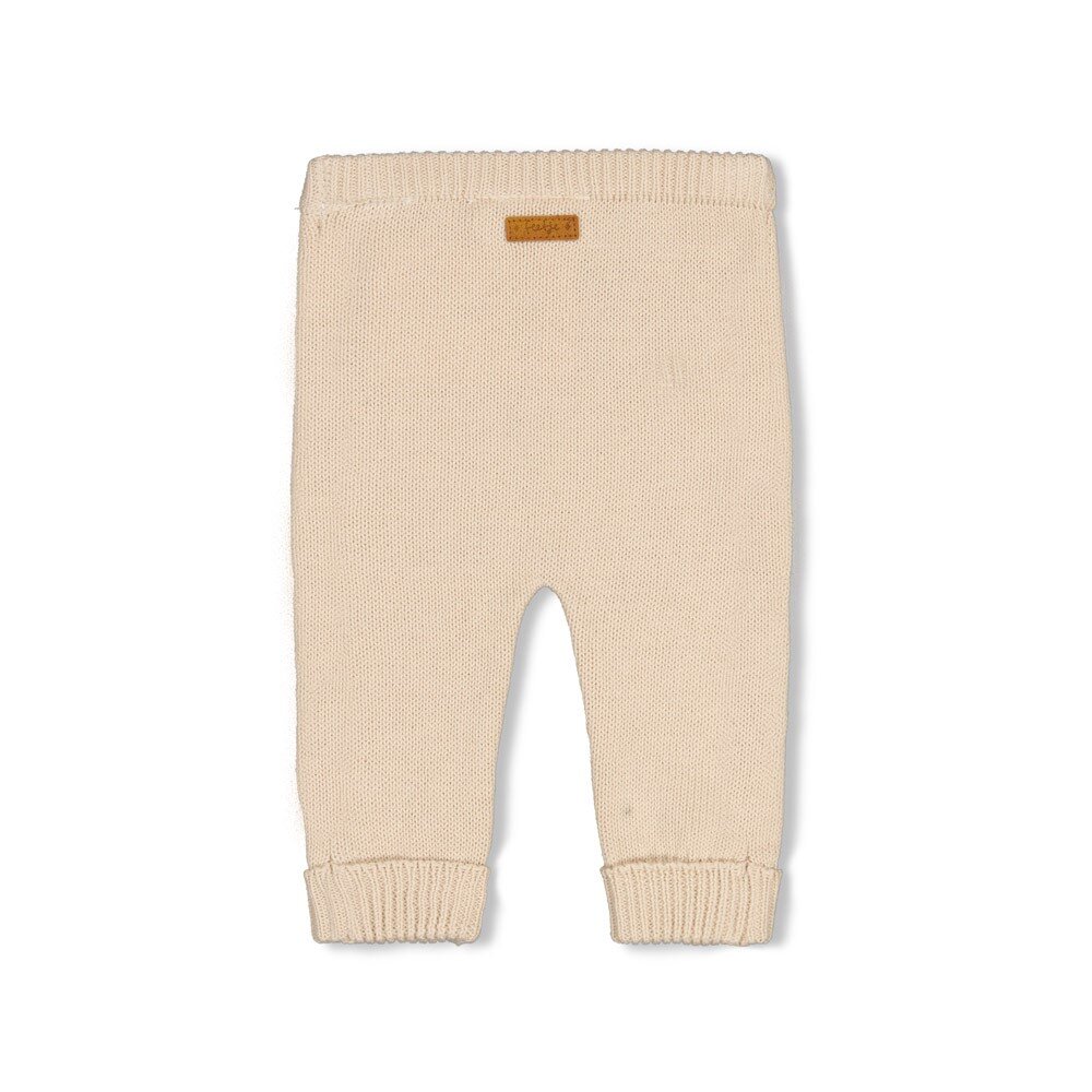 Broek gebreid - The Knits Zand Beige Broek gebreid - The Knits Zand Beige