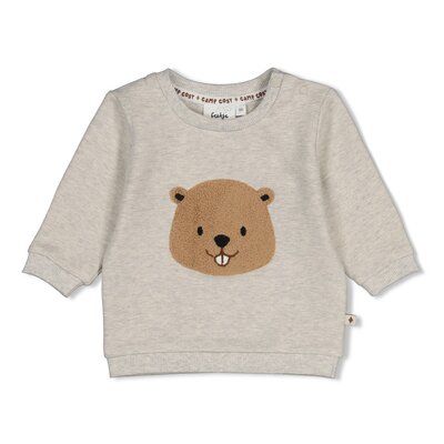Sweater - Tiny Timber Tales Grijs melange