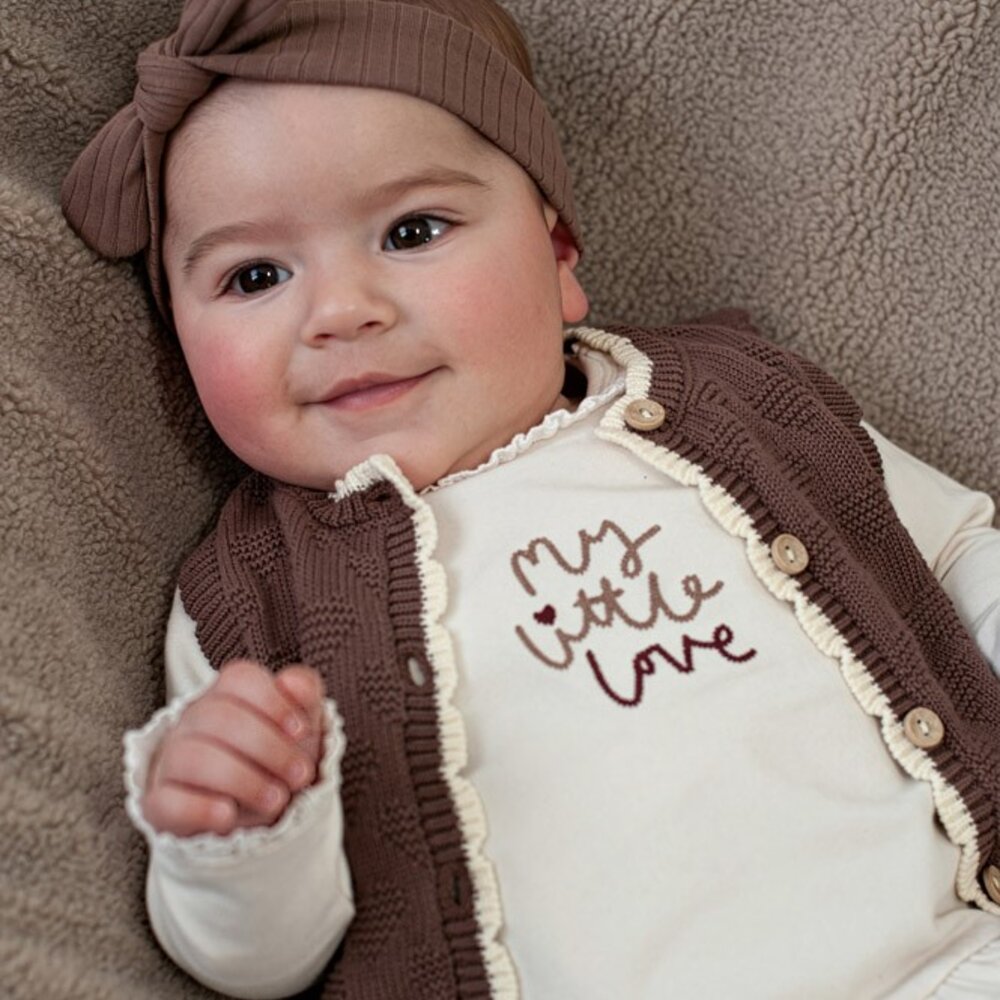 Longsleeve ruches - My Little Love Offwhite Longsleeve ruches - My Little Love Offwhite
