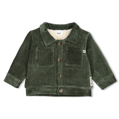 Jasje velours rib - Wiggle and Waddle Groen Jasje velours rib - Wiggle and Waddle Groen