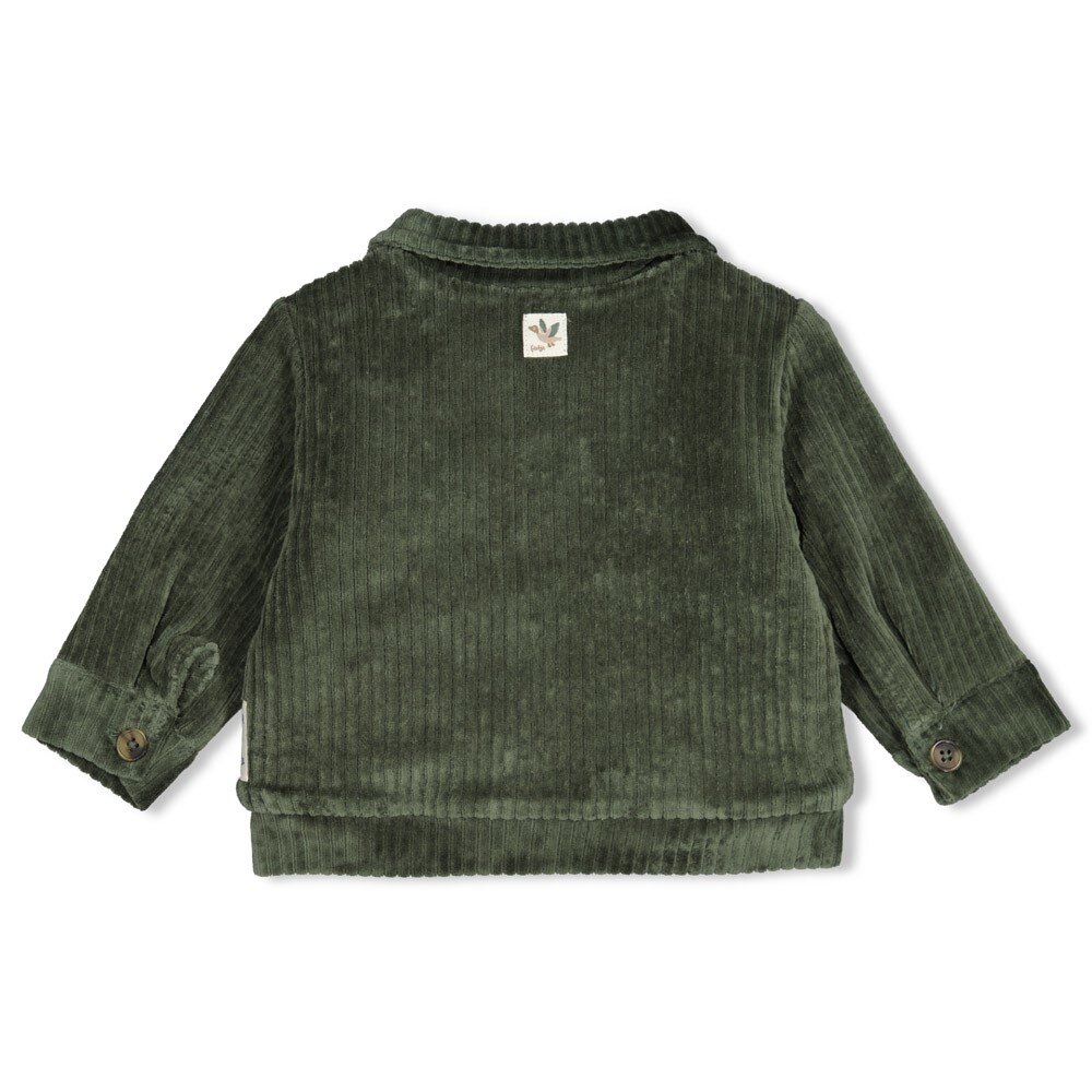 Jasje velours rib - Wiggle and Waddle Groen Jasje velours rib - Wiggle and Waddle Groen