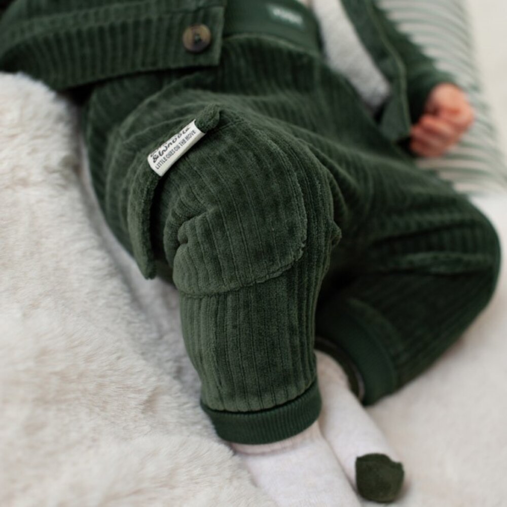 Jasje velours rib - Wiggle and Waddle Groen Jasje velours rib - Wiggle and Waddle Groen