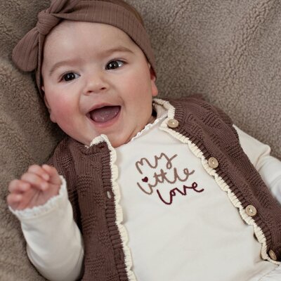 Longsleeve ruches - My Little Love Offwhite Longsleeve ruches - My Little Love Offwhite