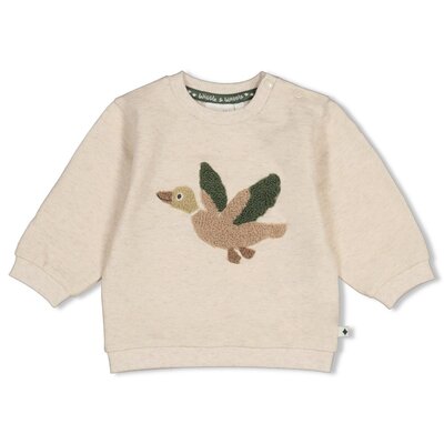 Sweater - Wiggle and Waddle offwhite melange Sweater - Wiggle and Waddle offwhite melange