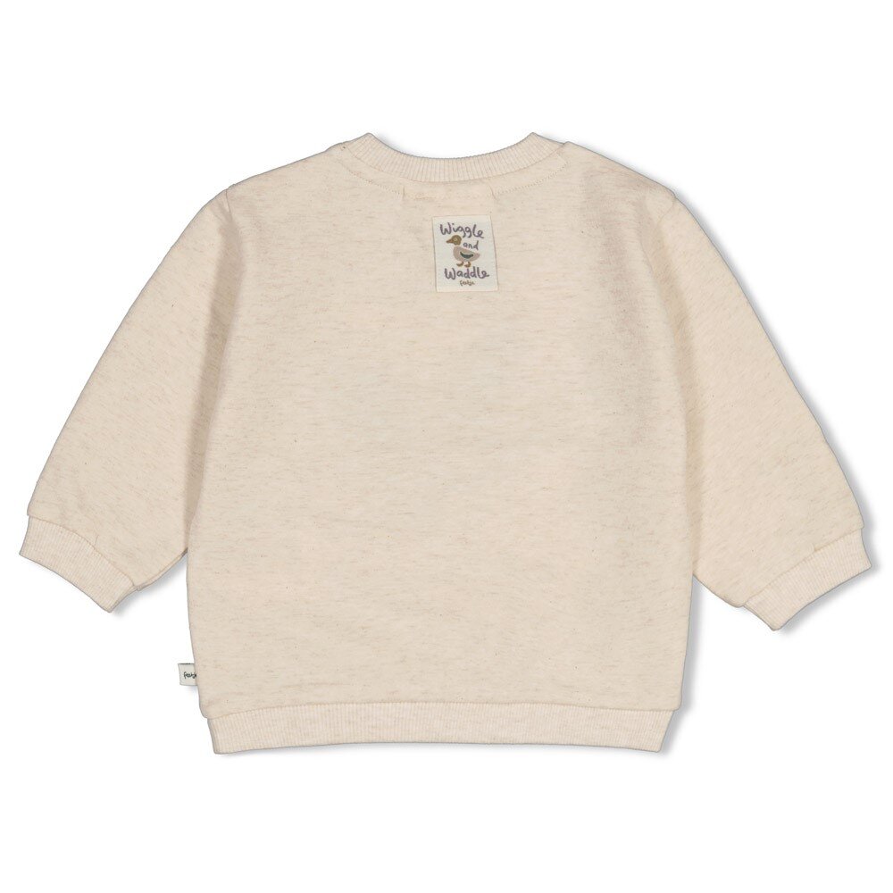 Sweater - Wiggle and Waddle offwhite melange Sweater - Wiggle and Waddle offwhite melange