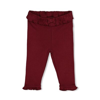 Legging pointelle rib - My Little Love Bordeaux Legging pointelle rib - My Little Love Bordeaux
