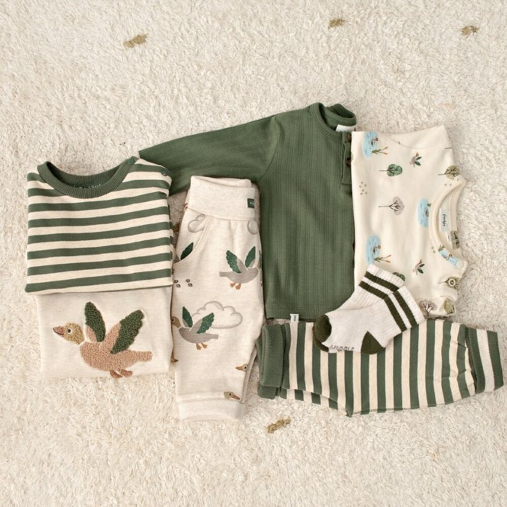 Sweater - Wiggle and Waddle offwhite melange Sweater - Wiggle and Waddle offwhite melange