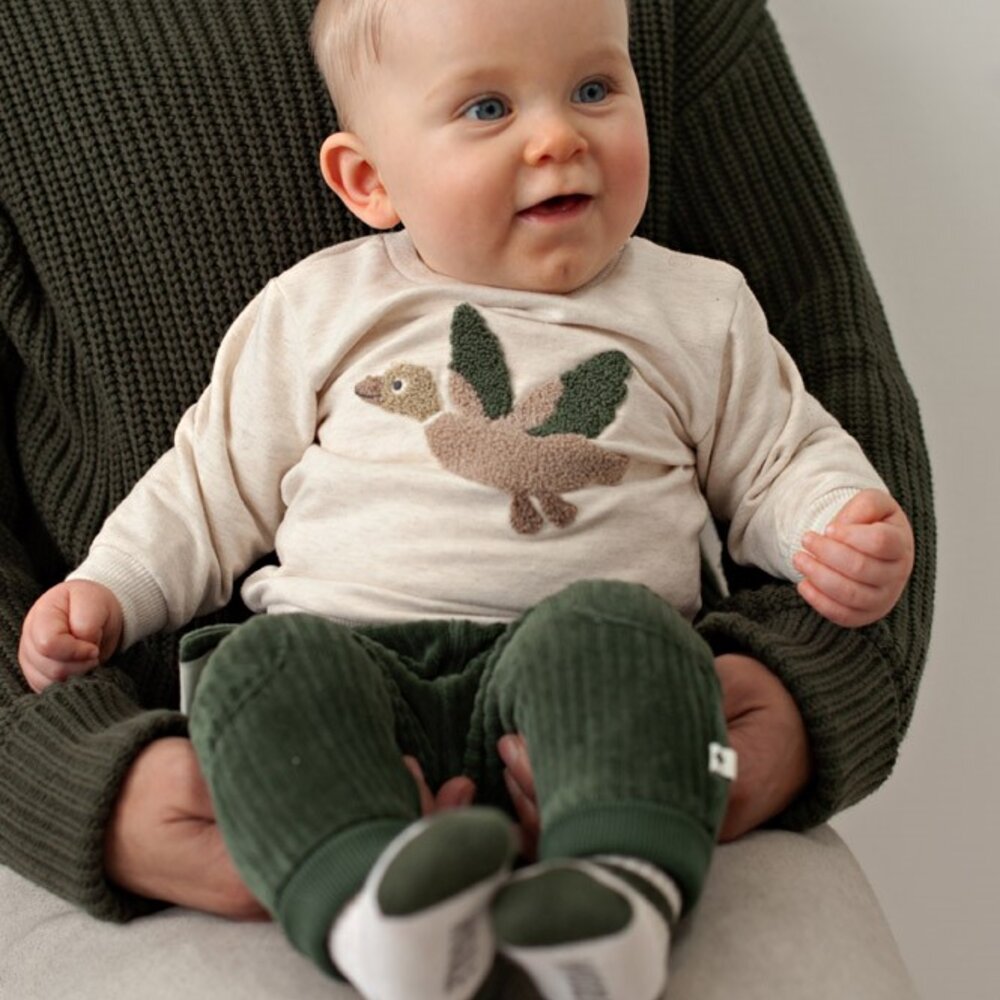Sweater - Wiggle and Waddle offwhite melange Sweater - Wiggle and Waddle offwhite melange
