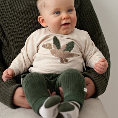 Sweater - Wiggle and Waddle offwhite melange Sweater - Wiggle and Waddle offwhite melange